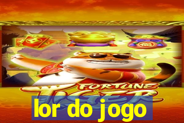 lor do jogo